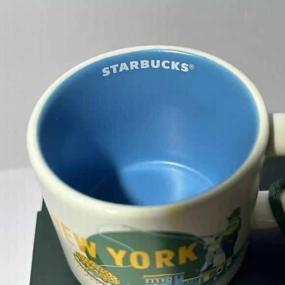 Starbucks New York State Ornament 2oz Mini Cup Mug Discovery Series NYS BONUS - Picture 5 of 9